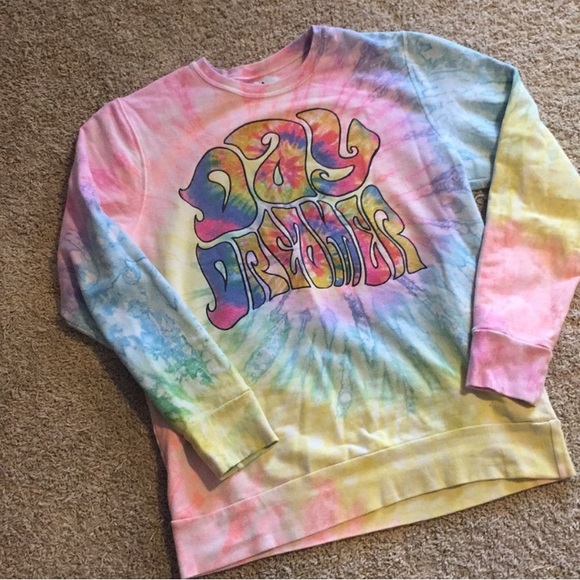 Unif tie dye day dreamer sweater L - Picture 1 of 7